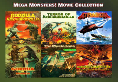 Monster Movie 6 Pack [DVD] (MOD) SHIPS FAST! Godzilla 🔥 English Dubbed-image