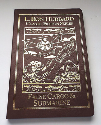 Classic Fiction Series False Cargo & submarine By L Ron Hubbard 1999 1st Book Ed-image
