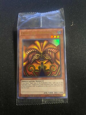 Exodia the Forbidden One Ultra Rare Sealed LART-EN004 Lost Art Near Mint Yugioh-image