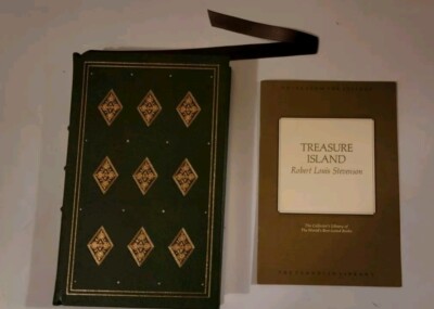 TREASURE ISLAND; Robert Louis Stevenson, Franklin Library + Editors Notes -image