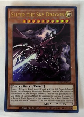 Slifer the Sky Dragon JMPS-EN005 Limited-Edition Shonen Jump Promo YuGiOh VLP/NM-image