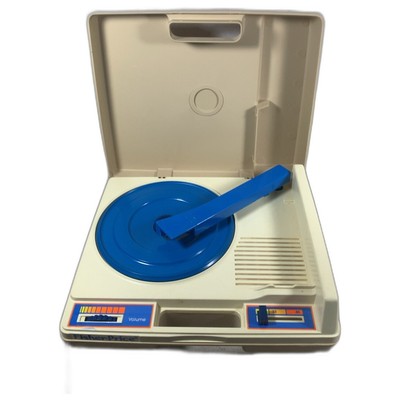 Vintage 1978 Fisher-Price Phonograph #825 - 33/45 RPM Record Player-image
