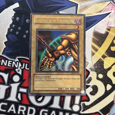 YuGiOh Right Arm of the Forbidden One - LOB-122 - Ultra Rare - Unlimited MP-image