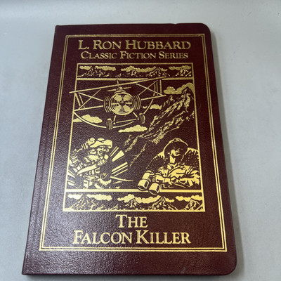 THE FALCON KILLER L Ron Hubbard LEATHERBOUND CLASSIC FICTION SERIES BOOK-image