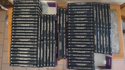 Agatha Christie Mystery Collection - Bantam hardcover - 73 volumes - like new-image