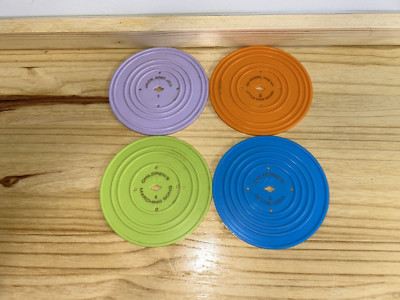 2014 Fisher Price Replacement Records For Music Box Record Player Lot Of 4-image