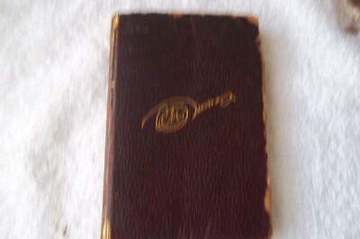 Louise De La Valliere By Alexandre Dumas, Antique Leather Bound Softcover-image