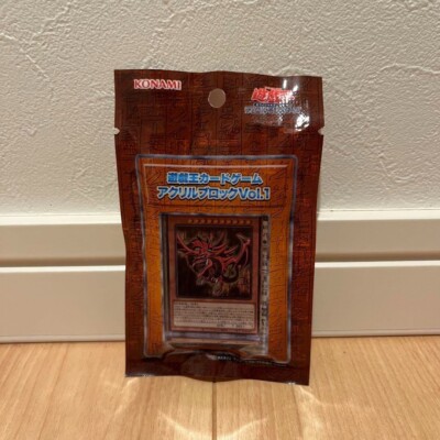 Yu-Gi-Oh! Card Game Miniature Acrylic Block Vol.1 Slifer The Sky Dragon-image