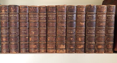 The Collected Works Of Henrik Ibsen 12 Volumes 1908 Leather Bound-image