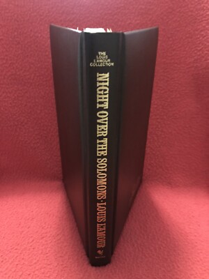 Night Over the Solomons - Louis L'Amour, 1986 Leatherette Bound-image