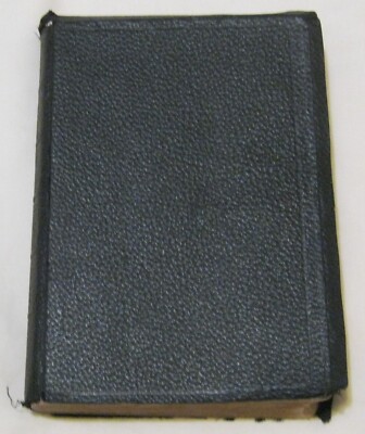 Holy Bible Teacher's Edition 1900 Nelson Black Leather Indexed-image