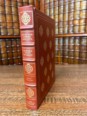 Selected Poems 1923-1975, R P Warren; Limited First Ed Leather Franklin 1976-image
