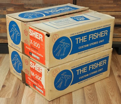 Original Fisher Empty Box For TFM-200 : Box Only-image