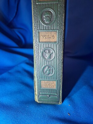 Vtg The Popular Educator, Worlds Greatest Literature Series Vol 4 ~1940 ~  86..-image