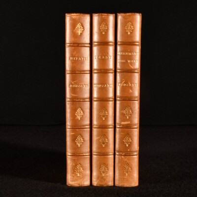 1899-1903 3vols Hypatia Yeast Hereward the Wake Charles Kingsley-image