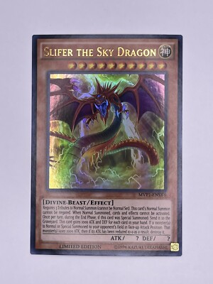 Slifer The Sky Dragon MVP1-ENSV6 Ultra Rare Pack Fresh-image