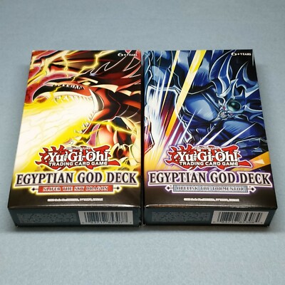 Yugioh Egyptian God Decks: Slifer the Sky Dragon + Obelisk the Tormentor 1st Ed-image