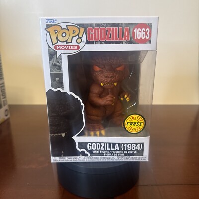 Funko Pop! Godzilla (1984) #1663 (Chase) Vinyl Figure W/protector-image