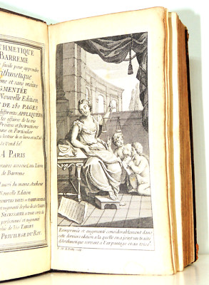 1740. Barreme's Arithmetic. New Edition with Geometry Figures-image