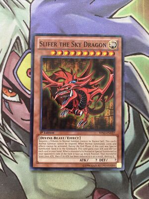 BP02-EN127 Slifer the Sky Dragon Mosaic Rare 1st Edition NM Yugioh Card-image