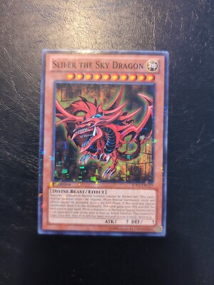 Yu-Gi-Oh! MOSAIC RARE CARD SLIFER THE SKY DRAGON BP02-EN127 1ST LP-image