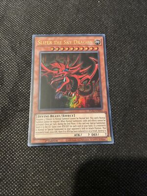 yugioh slifer the sky dragon EGS1 EN001 💎Mint💎-image