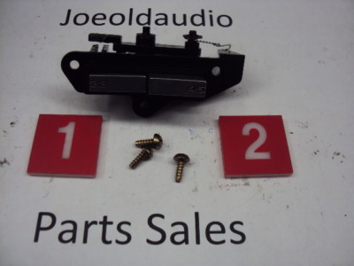 Fisher MT-6115 Turntable Speed Knobs and Trim Piece. Parting Out Entire MT-6115.-image