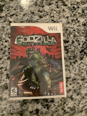 Godzilla Unleashed Case (Nintendo Wii, 2007) CASE ONLY NO DISC-image