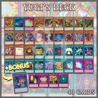 YUGI'S EXODIA DECK 40 Necross Obliterate!!! the Forbidden One YuGiOh +BONUS🔥-image