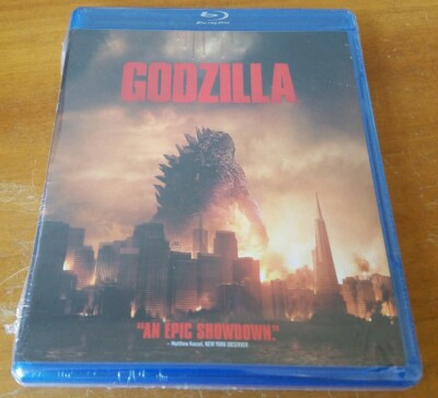 Godzilla (Blu-Ray, 2014) Aaron Taylor-Johnson Bryan Cranston Elizabeth Olson NEW-image