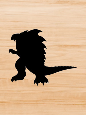Decal Vinyl Car Truck Sticker - Godzilla Kajui Gamora You Pick Size & Color-image