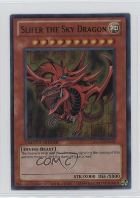 Slifer the Sky Dragon Limited Edition #YGLD-ENG01 14my-image