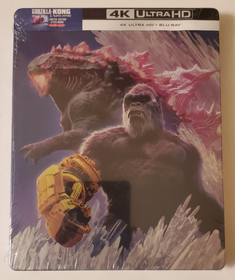 NEW SEALED Godzilla x Kong: The New Empire - 2024 4K & Blu-ray Steelbook *READ*-image