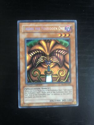 Exodia The Forbidden One Yu-Gi-Oh! Card MC1-EN001 Limited Edition-image
