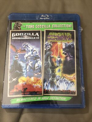 Godzilla vs. Mechagodzilla II / Godzilla vs. Spacegodzilla BLU RAY NEW SEALED-image
