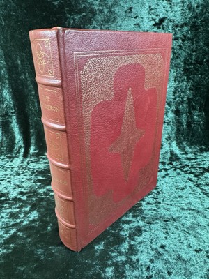 The Decameron John Boccaccio 1980 Easton Press  Leather Gilt Illustrated VG-image