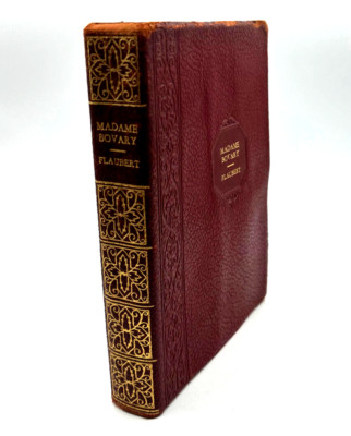 Madame Bovary by Gustave Flaubert Antique Leather-Bound Grosset & Dunlap c. 1930-image
