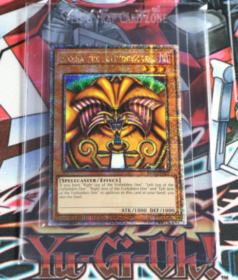 YuGiOh Exodia The Forbidden One TN23-EN002 Limited Quarter Century Secret Rare-image