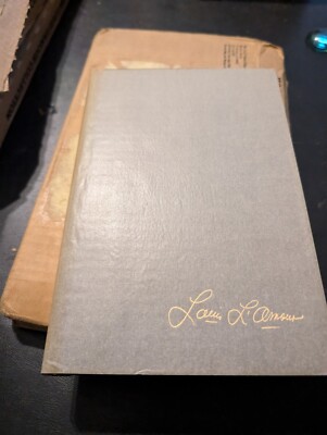 louis l'amour collection sackett brand leather hardcove bantam-image