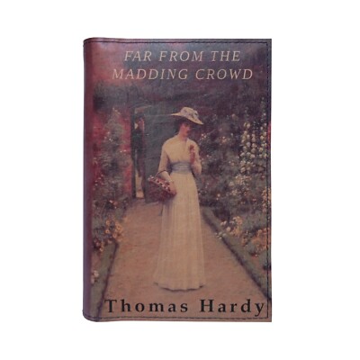 Far From Madding Crowd - Leather Covered Hardback Book, Personalized Gift-image
