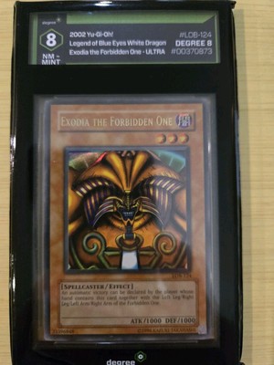 Rare Yugioh! Exodia The Forbidden One LCYW-EN306 Secret Rare Unlimited Degree 8-image