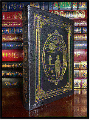 Lincoln In The Bardo GEORGE SAUNDERS SIGNED New Easton Press Leather Bound-image