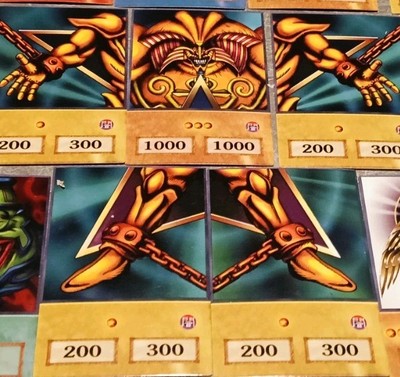 Yugioh Exodia the Forbidden One  Vintage Lot Mint Highly Gradeable Cards-image