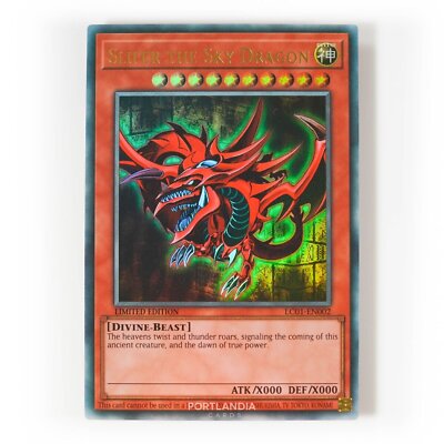 Yu-Gi-Oh - Slifer the Sky Dragon - LC01-EN002 -  Legendary Collection Card-image