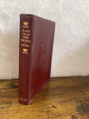 Rudyard Kipling Plain Tales From The Hills J H Sears-image