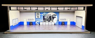 NEW Godzilla Theme FOR Hot Wheels 1:64 Model Diorama Garage LED Lighting!-image