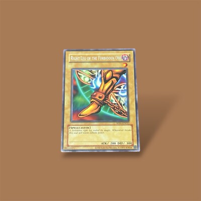 Yugioh! Right Leg Of The Forbidden One RP01-EN17 Rare *2020 Reprint*Pack Fresh!!-image
