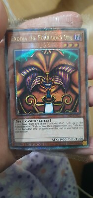 Yugioh Exodia the Forbidden One Quarter Century TN23-EN002 Near Mint sealed-image