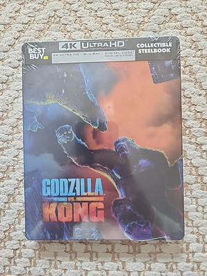 NEW SEALED Godzilla vs. Kong - 2021 4K & Blu-ray Best Buy Exclusive SteelBook-image