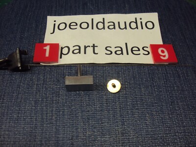 Fisher MT-100 Turntable Reject Lever, Mount, & Knob. Tested. Parting Out  MT-100-image